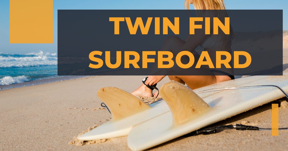 TWIN FIN SURFBOARD