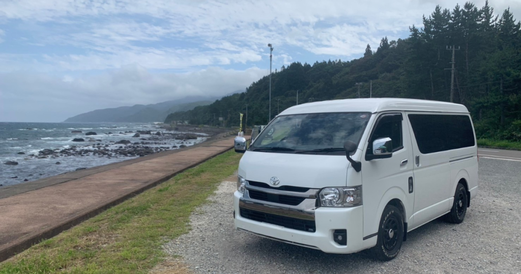 家族のメイン車として使用している7型ハイエースワイドバン